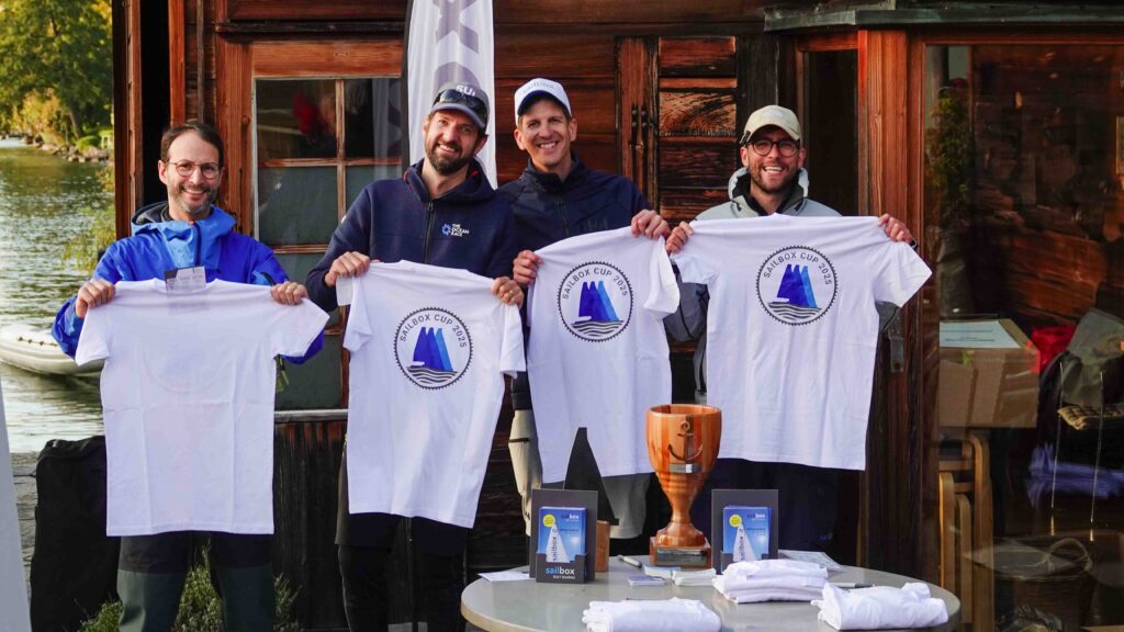 Das SVE-Team bei der Rangverkündigung